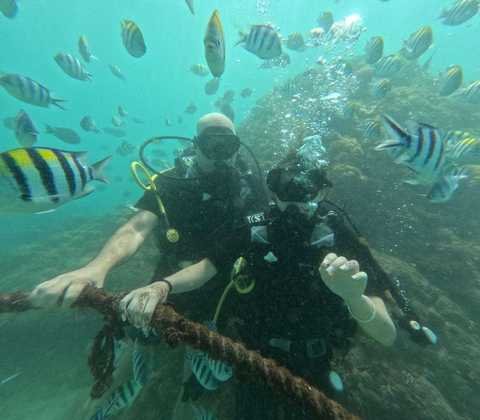 Diving at Nusa Dua